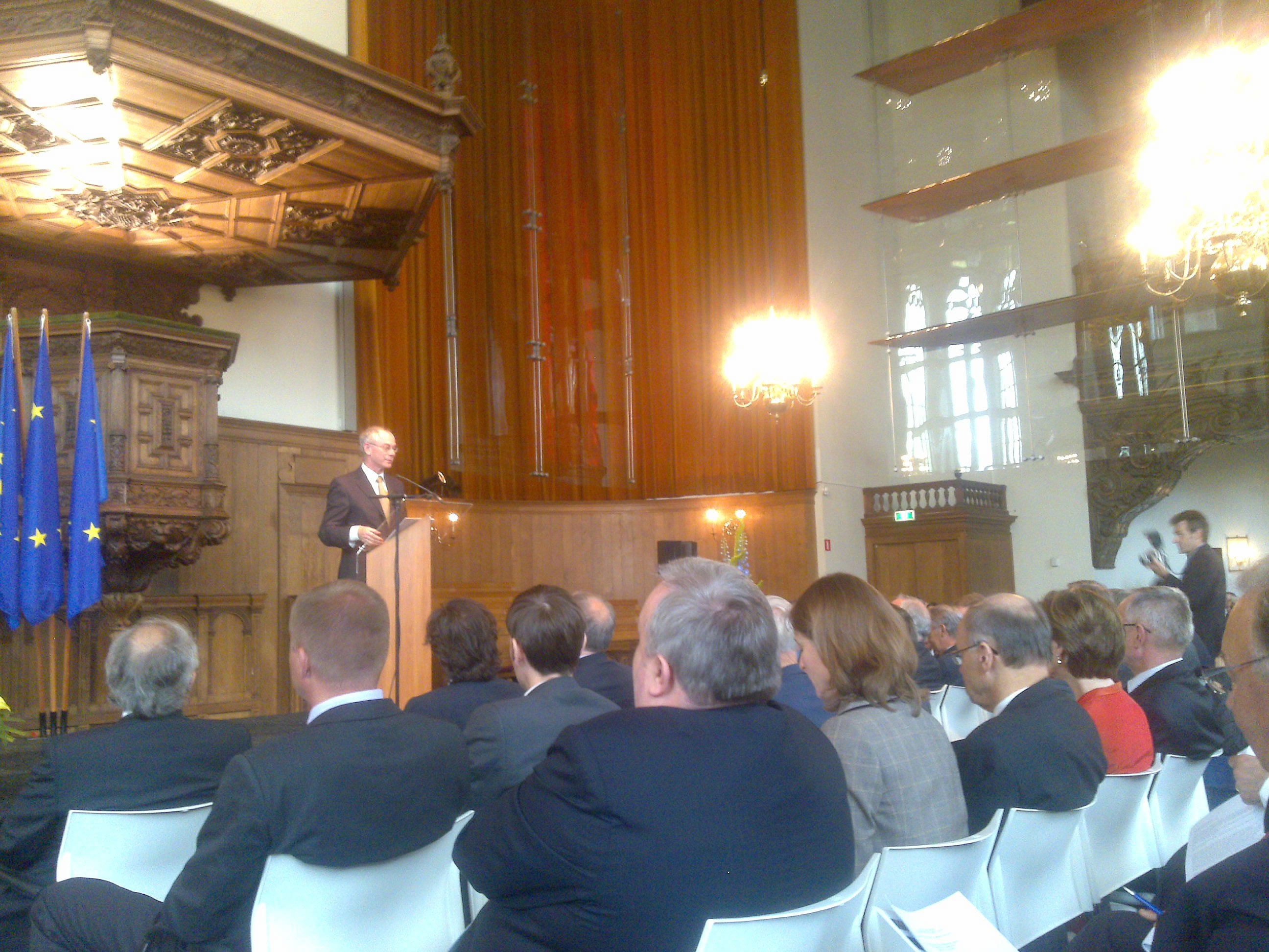 Lecture Herman van Rompuy